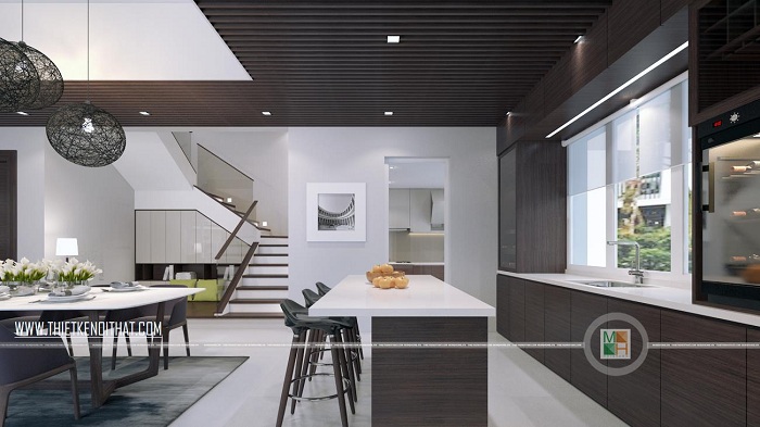 Tủ bếp Laminate đẹp giá rẻ Tủ bếp Laminate đẹp giá rẻ