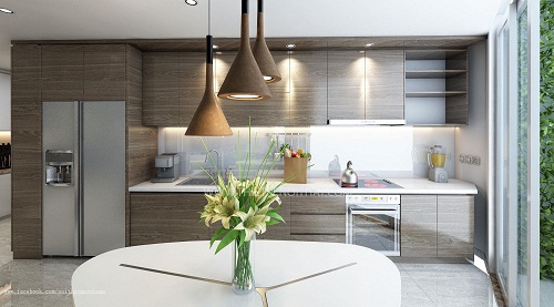 Tủ bếp Laminate đẹp giá rẻ Tủ bếp Laminate đẹp giá rẻ