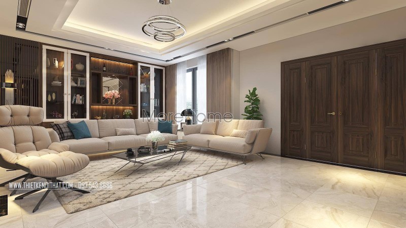 Trang trí phòng khách hiện đại Trang trí phòng khách hiện đại