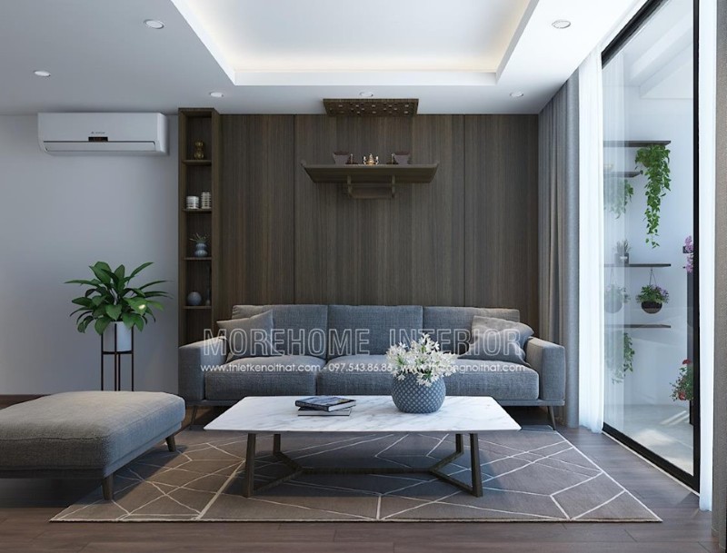 Trang trí phòng khách hiện đại Trang trí phòng khách hiện đại