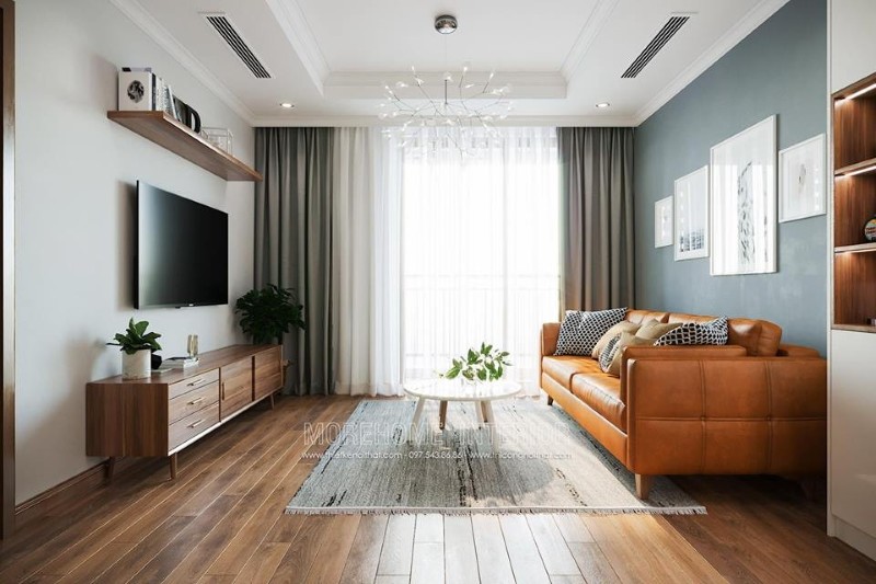 Trang trí phòng khách hiện đại Trang trí phòng khách hiện đại