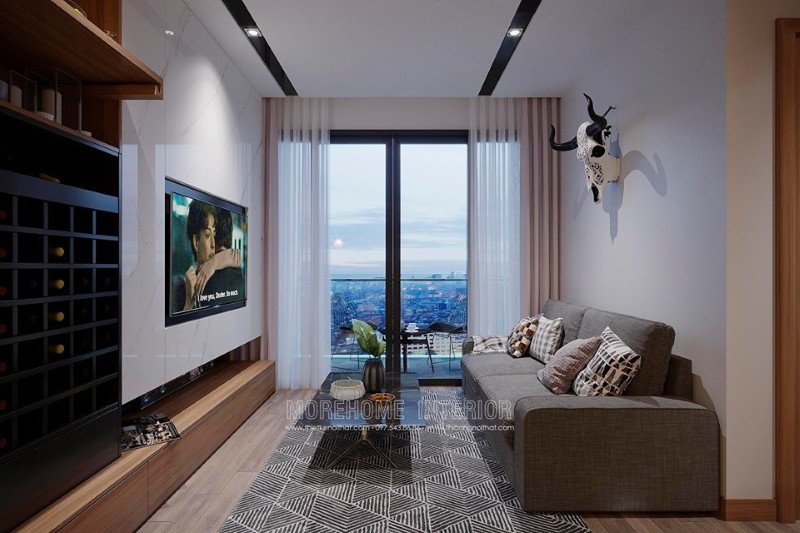 Trang trí phòng khách hiện đại Trang trí phòng khách hiện đại