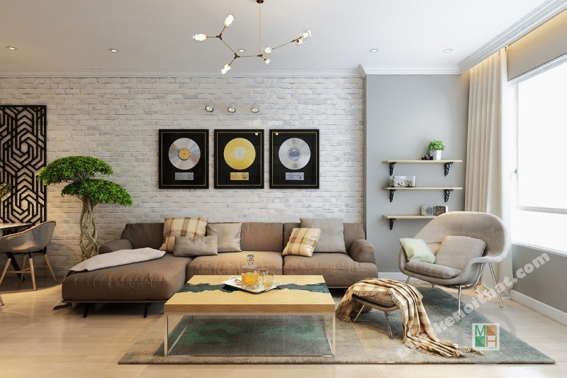 Trang trí phòng khách hiện đại Trang trí phòng khách hiện đại