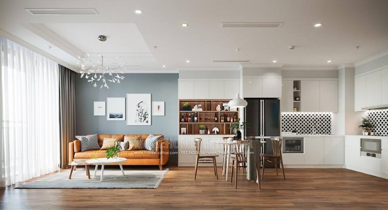 Trang trí phòng khách hiện đại Trang trí phòng khách hiện đại