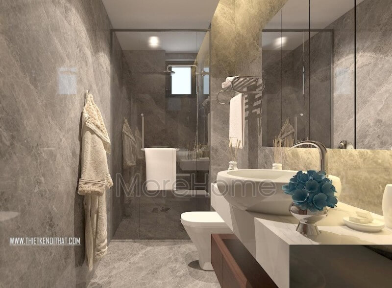 Gợi ý mẫu thiết kế nội thất phòng tắm đẹp hiện đại cho chung cư, biệt thự, nhà phố...
