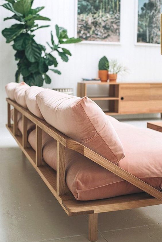 Sofa gỗ Rustic