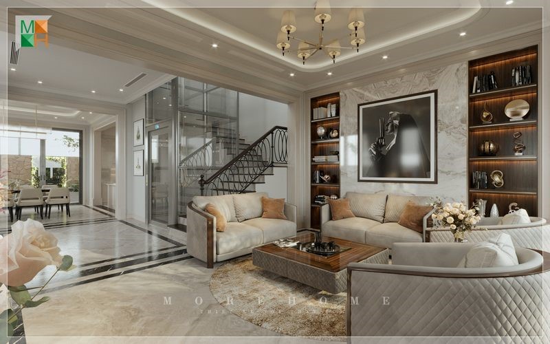 sofa châu Âu hiện đại