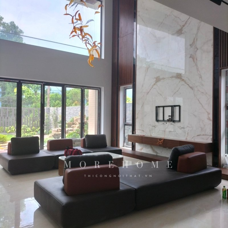 Sofa da hiện đại