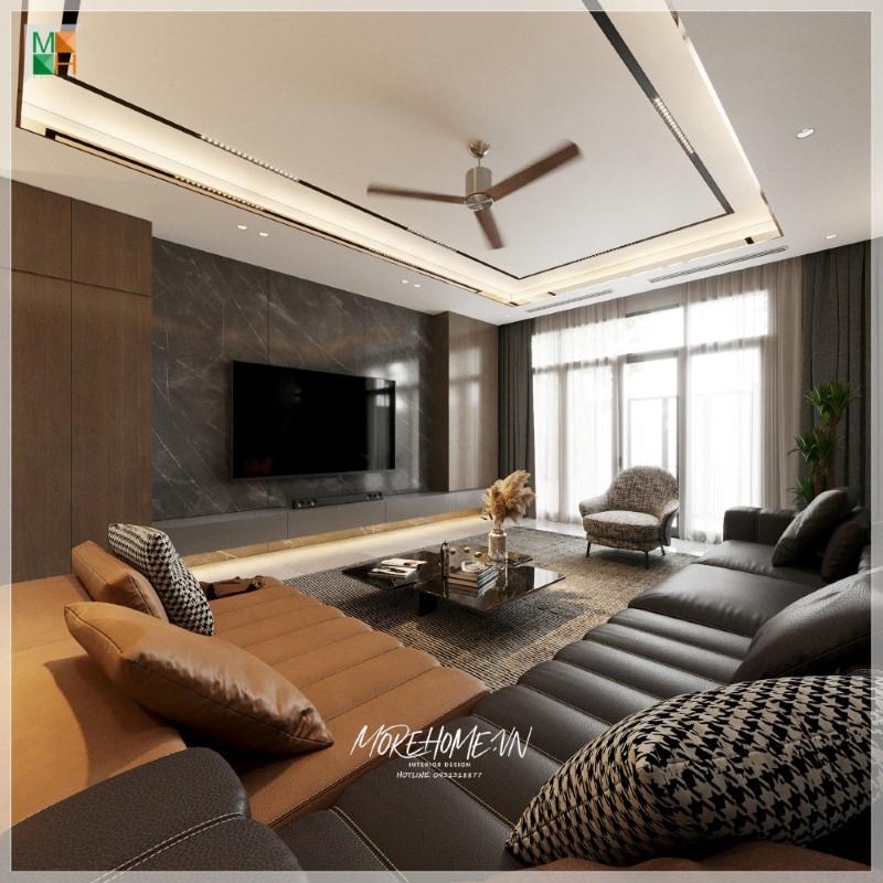 Sofa da hiện đại