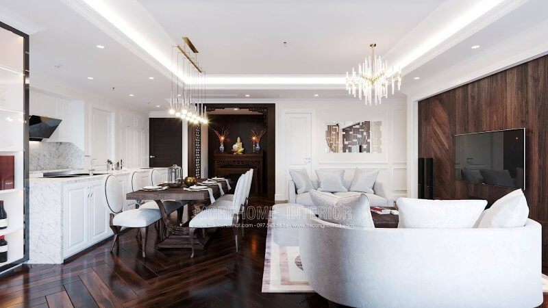 Tủ bếp cao cấp hiện nay không bao giờ lỗi mốt.